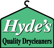 Hyde's Drycleaners logo